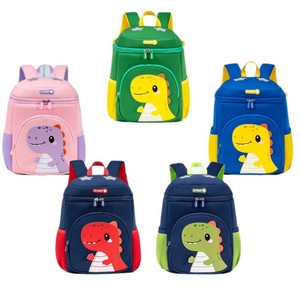 Sesame Baby Kindergarten Backpack 14 In Cartoon Dinosaur Unisex Waterproof School Bag For 3-6 Years Kids - Product Image 4