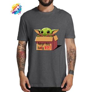 เสื้อยืดคอตตอนผู้ชายสุดหรู ออกแบบลายทางแขนสั้นคอกลมของคุณเอง พร้อมพิมพ์ลายดิจิทัล - Product Image 1