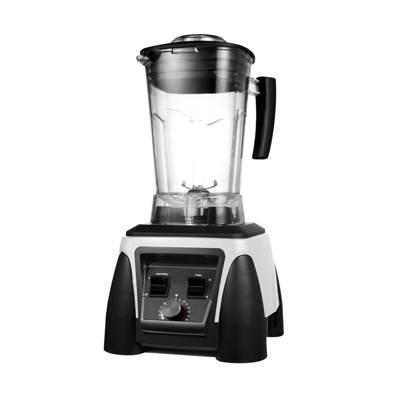 Blender, 2200 W, blender, smoothiemaker, blender, 2,2 l, professionele krachtige mixer met roerstaaf voor de keuken, staande mixer, hoog vermogen met geluidsisolatie, 26000 omw/min (rood