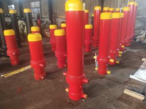 Vérin hydraulique pour camion benne à grand calibre avec sortie à décompression rapide pour améliorer le taux de rotation du matériel - Product Image 6