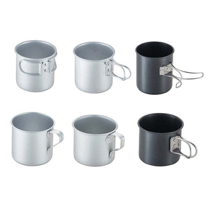 Taza de Camping de Aluminio DF22 de 0.55L, Taza Portátil para Exteriores, Apta para Todas las Estaciones - Product Image 2