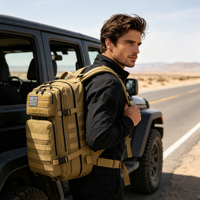 Sac à dos de randonnée et de voyage à livraison rapide, personnalisable avec logo, pour la montagne, la chasse quotidienne, sac à dos tactique d'aventure à prix abordable
