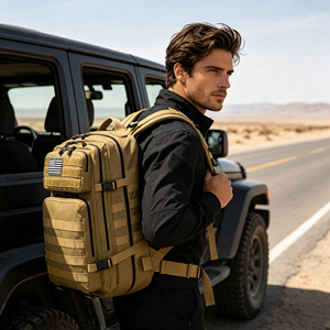 Sac à dos de randonnée et de voyage à livraison rapide, personnalisable avec logo, pour la montagne, la chasse quotidienne, sac à dos tactique d'aventure à prix abordable - Product Image 3