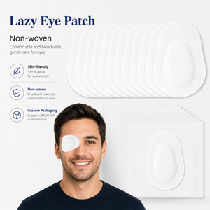 OEM Amblyopia Strabismus Lazy <strong>Eye</strong> Patch Total Blackout Breathable Low <strong>Allergy</strong> Strong Sticky - Product Image 2