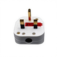 Interrupteur de connexion enfichable réutilisable avec fusible 13A 250V, adaptateur électrique britannique détachable