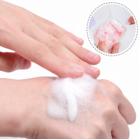 Voyage Taille Parfumé Bain Confettis Pétale Fleur Savon Lavage À La Main Papier Savon
