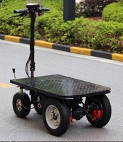 Meilleure vente 750kg 1000kg chariot électrique à plat logistique camion de cueillette brique chariot de Transport pliable