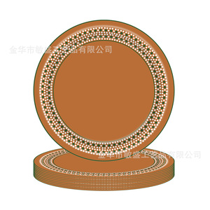 Nuovo Vassoio per Feste Messicane in Ceramica, Monouso, a Tema Compleanno, per Alimenti, Forniture per Feste Transfrontaliere - Product Image 2