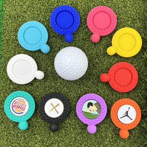 Sports Towel Clip Food Grade Silicone Magnetic Double Sided Golf Fitness Equipment Colorful Reusable Storage <b>Marker</b> - Product Image 2