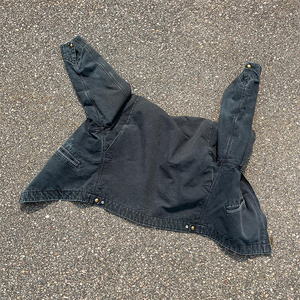 Custom Heavyweigh Canvas Work <strong>Jacket</strong> Distress <strong>Sherpa</strong> Lined Boxy Crop Workers Workwear Bomber <strong>Jacket</strong> <strong>Men</strong> - Product Image 6