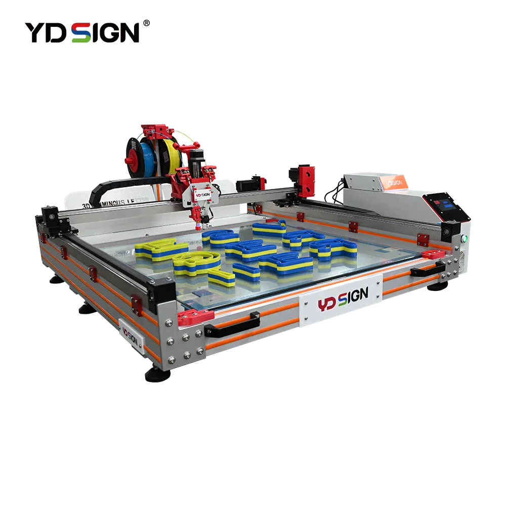 CNC Hot Sale FDM Pattern Large Size Fast Speed Automatic Working Chinese Supplier Mass Production 3D Logo Machine for PLA Shop