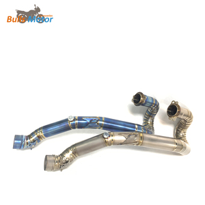Tubo de escape de aleación de titanio de alto rendimiento para KTM <span class=keywords><strong>450</strong></span> 500 exc-<span class=keywords><strong>f</strong></span> tubo de escape para <span class=keywords><strong>Husqvarna</strong></span> fe501 fe450 2017-2019 - Product Image 2