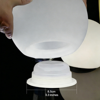 Lampe LED rechargeable 85 mm Type-C avec base lumineuse pour remplacement d'éclairage de meubles