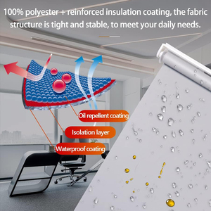 100% Verdunkelungs-Wasserdichter Stoff Fenster-Rollos, Verdunkelungs-Rollovorhänge - Product Image 6