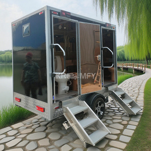 Camping mobile 2025 avec climatisation, toilettes et douche, remorque de salle de bain - Product Image 3