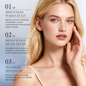 KORMESIC Crème de Nuit Hydratante et Éclaircissante Certifiée Bpom, 50g, Unifie le Teint, Réduit les Taches Brunes, Hydratation Intense - Product Image 2