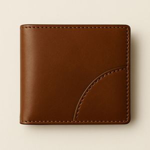 Portefeuille homme en cuir véritable, nouveau design, minimaliste, fin, avec plusieurs emplacements pour cartes - Product Image 1