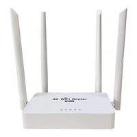 Router Rumah Tangga 4G Kustom yang Kompatibel Semua Jaringan Frekuensi 2.4G 300 Mbps Jaringan Pintar Dilengkapi Watchdog Model Kartu SIM