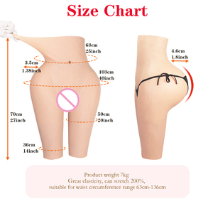 Ropa Interior Sexy <span class=keywords><strong>de</strong></span> Cintura Alta con Relleno <span class=keywords><strong>de</strong></span> Silicona para Realce <span class=keywords><strong>de</strong></span> Glúteos, Almohadillas <span class=keywords><strong>Grandes</strong></span> <span class=keywords><strong>de</strong></span> Silicona para Cadera y Glúteos para <span class=keywords><strong>Mujer</strong></span> - Product Image 6