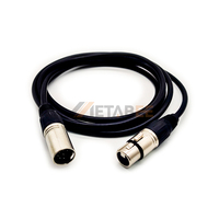 Câble de microphone XLR 7 broches mâle-femelle 2M en cuivre sans oxygène, prise 7P pour microphone à condensateur à tube et alimentation