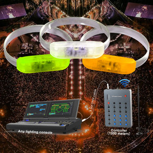 Pulsera LED Soffa Play, Pulsera LED Activada por Sonido, Pulsera LED Inalámbrica Iluminada a Distancia, Pulsera LED Personalizada - Product Image 1