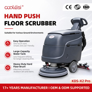 Compact Walk-Behind <b>Floor</b> Scrubber Strong Suction Motor <b>Floor</b> Washing Suitable for Supermarkets Restaurants Workshops - Product Image 2