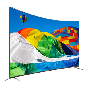 Televisor LED 4K UHD con Marco Metálico, Curvo, de 55 Pulgadas, Televisor Inteligente, Venta al por Mayor - Product Image 1