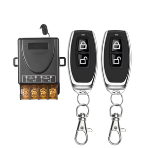 Relais 110V 240V 30A, télécommande sans fil <span class=keywords><strong>RF</strong></span> intelligente, <span class=keywords><strong>émetteur</strong></span> + récepteur, télécommande 433 MHz - Product Image 1