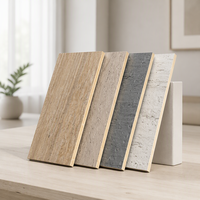 Panneaux muraux décoratifs en bois composite pour murs d'accentuation - Matériaux de décoration