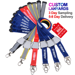 Nhà Máy bán hàng trực tiếp Custom made Polyester Vải thăng hoa in ấn huy hiệu Reel dây buộc với nhựa ID chủ thẻ - Product Image 5