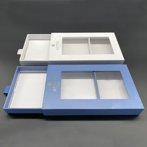 Бесплатная дизайнерская роскошная коробка для сотового телефона, коробка для ящиков, упаковка для мобильного телефона, коробка для упаковки, бумажные коробки для слайдов с прозрачным окном из ПВХ