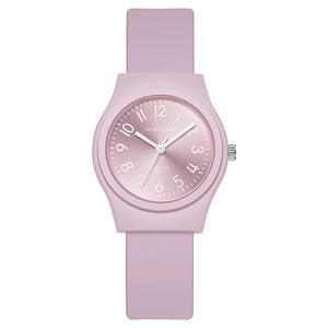 Factory Student Sport Mechanical Watches Female Candy Color Fashion Casual Silicone Quartz Business Glass Quartz Watch Wholesale - Product Image 4