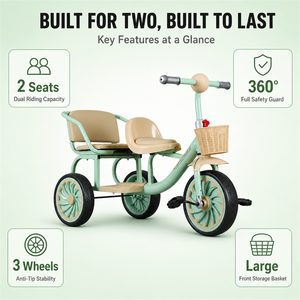 Nouveau modèle <span class=keywords><strong>Tricycle</strong></span> <span class=keywords><strong>pour</strong></span> enfants à <span class=keywords><strong>double</strong></span> siège <span class=keywords><strong>Tricycle</strong></span> à trois roues <span class=keywords><strong>pour</strong></span> bébés <span class=keywords><strong>pour</strong></span> enfants-Vente en gros - Product Image 4