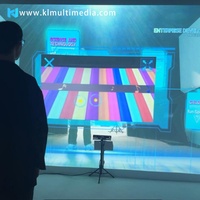 Kinect Interactive Display Software Mapping Augmented Reality Wall Projector 3D Led Gesture Control Exhibit 4K Lcd Video Touch