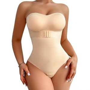 Premium schmeichel hafte unsichtbare Schulter gurte Rutsch feste Streifen Bauch kontrolle Haken-und-Augen verschluss Bauch kontroll former für Frauen - Product Image 1