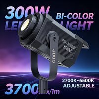 Lumière vidéo LED COB 500W avec contrôle sans fil par application, bicolore 2700K-6500K, IRC≥97, gradation progressive pour studio et diffusion en direct