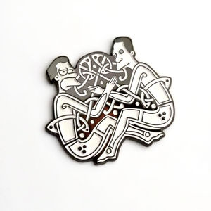 Insigne de vêtements 3D en métal vierge personnalisé émail doux épinglette de carnaval pour anniversaire, événement, souvenir, emblème de carnaval - Product Image 5