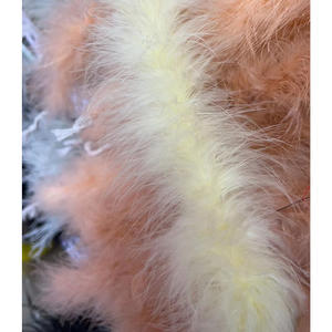 Venta al por mayor teñido colorido pavo pluma <span class=keywords><strong>Marabu</strong></span> Boa tira de <span class=keywords><strong>plumas</strong></span> una fiesta pavo marabú pluma Boa - Product Image 3