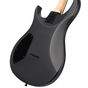 D-180 불파이터 24 프렛 무광 블랙 & 화이트 6현 로즈우드 지판 V70 HH 픽업 전문가용 일렉트릭 기타 - Product Image 5