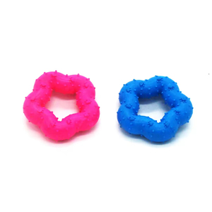 Jouet pour chien en caoutchouc durable, forme d'étoile à cinq branches en TPR, jouet à mâcher pour nettoyer les dents et à mâcher durablement, jouets à mâcher pour animaux de compagnie - Product Image 3