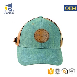 Casquettes de baseball en denim vieilli élégantes et bon marché pour femmes - Product Image 2
