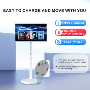 21.5/24/27/32 Inch Máy Tính Bảng TV Thông Minh Màn Hình Cảm Ứng <span class=keywords><strong>Android</strong></span> OS 6GB + 128GB Lưu Trữ 360 Xoay TV Đứng Cho Sử Dụng Trong Nhà Xách Tay TV - Product Image 4