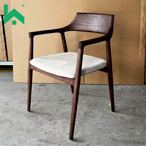 Hochwertiger Luxus-Esszimmerstuhl aus Massivem Eschenholz mit Rückenlehne im Traditionellen Design für Zuhause, Bar, Café, Hotel und Restaurant - Product Image 5