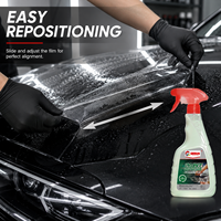 Getsun 500ml Gel de montage PPF, solution de lubrification neutre au pH pour film de protection de peinture automobile
