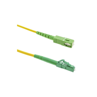 Câble de raccordement LC vers LC Duplex G657A2 Monomode Inodore aux plis 9/125μm 2.0mm LSZH en fibre optique