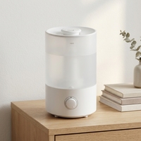 Humidificateur Électrique de Bureau à Brume Froide, Commande par Bouton, Capacité 4L, Garantie 1 An, pour Bureau et Usage Domestique, Stérilisation