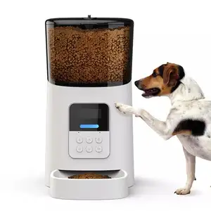 Alimentatore automatico per animali domestici con timer intelligente, Amazon più venduto, grande capacità, alimentatore per cani e gatti, 6L