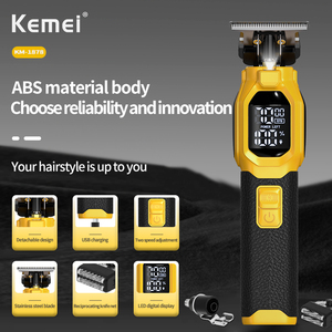 Kemei KM-1791 5w 2000mAh Over 6000RPM More Functional Replaced Head Replacements Hair Clipper <strong>Nose</strong> Hair Remover Set Beard Shaver - Product Image 6