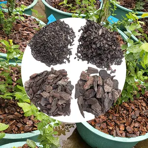 土壌のない培養基質を製造する蘭の花栽培発酵松の樹皮