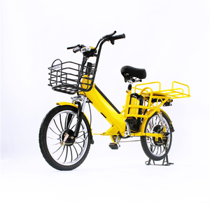 Bicicletta <span class=keywords><strong>Elettrica</strong></span> GDS per Consegne a Lungo Raggio, Cargo Bike Familiare per Consegna Cibo, <span class=keywords><strong>Bici</strong></span> <span class=keywords><strong>Elettrica</strong></span> a Due Ruote con <span class=keywords><strong>Cestino</strong></span> - Product Image 3